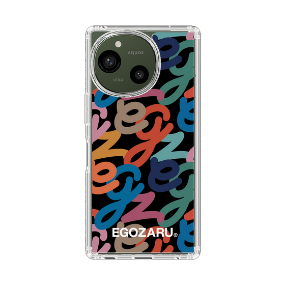 スリムプロテクションケース［ EGOZARU - マルチスクリプト ］