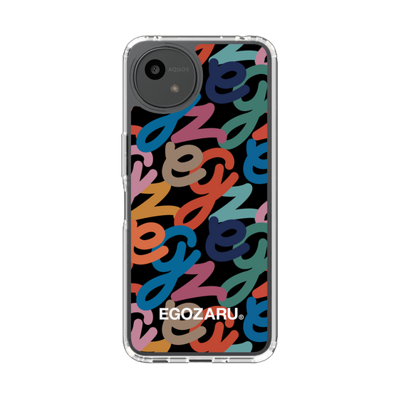 スリムプロテクションケース［ EGOZARU - マルチスクリプト ］