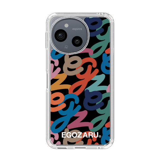 スリムプロテクションケース［ EGOZARU - マルチスクリプト ］