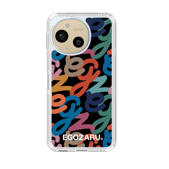 スリムプロテクションケース［ EGOZARU - マルチスクリプト ］