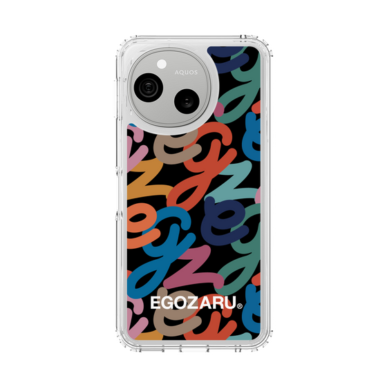 スリムプロテクションケース［ EGOZARU - マルチスクリプト ］