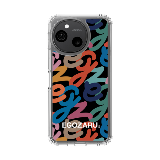 スリムプロテクションケース［ EGOZARU - マルチスクリプト ］