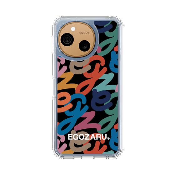 スリムプロテクションケース［ EGOZARU - マルチスクリプト ］