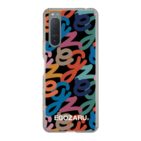 スリムプロテクションケース［ EGOZARU - マルチスクリプト ］