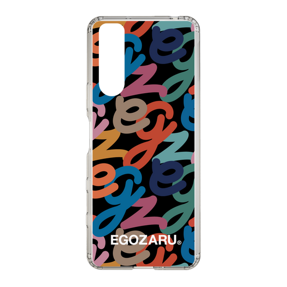 スリムプロテクションケース［ EGOZARU - マルチスクリプト ］