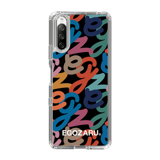 スリムプロテクションケース［ EGOZARU - マルチスクリプト ］