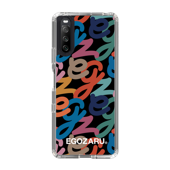 スリムプロテクションケース［ EGOZARU - マルチスクリプト ］