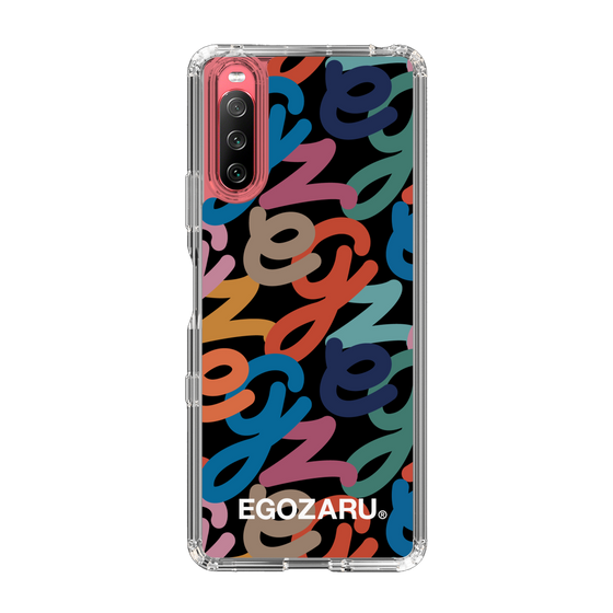 スリムプロテクションケース［ EGOZARU - マルチスクリプト ］