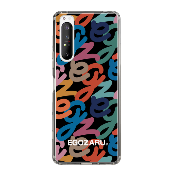 スリムプロテクションケース［ EGOZARU - マルチスクリプト ］