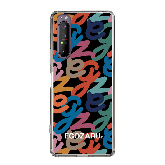 スリムプロテクションケース［ EGOZARU - マルチスクリプト ］