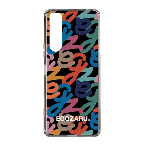 スリムプロテクションケース［ EGOZARU - マルチスクリプト ］