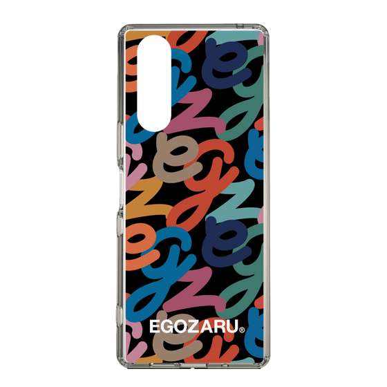 スリムプロテクションケース［ EGOZARU - マルチスクリプト ］