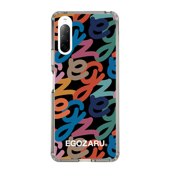 スリムプロテクションケース［ EGOZARU - マルチスクリプト ］