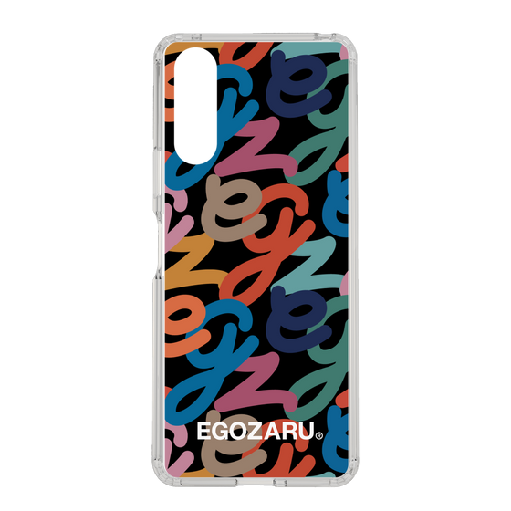 スリムプロテクションケース［ EGOZARU - マルチスクリプト ］