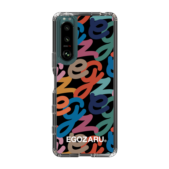 スリムプロテクションケース［ EGOZARU - マルチスクリプト ］