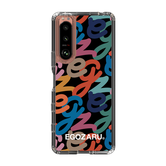 スリムプロテクションケース［ EGOZARU - マルチスクリプト ］