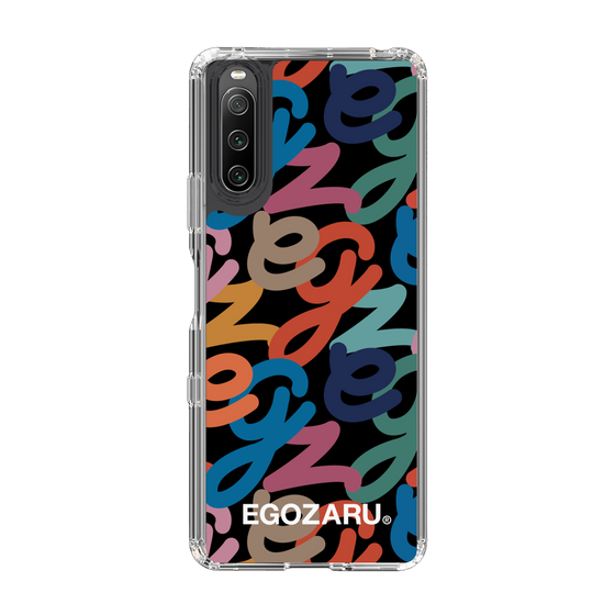 スリムプロテクションケース［ EGOZARU - マルチスクリプト ］