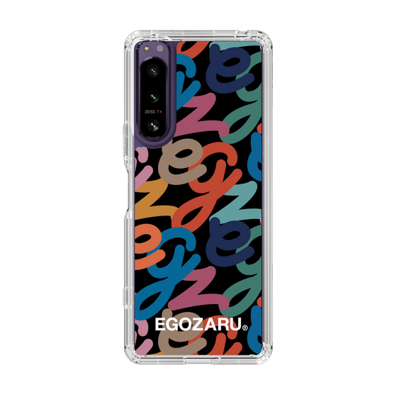 スリムプロテクションケース［ EGOZARU - マルチスクリプト ］