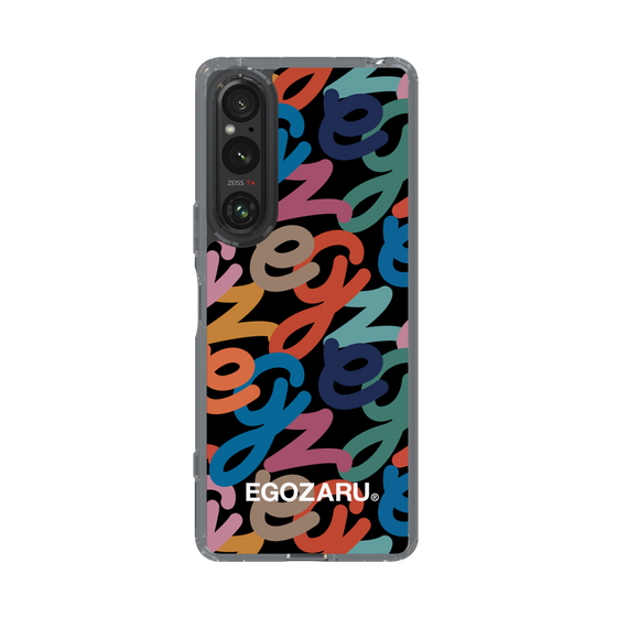 スリムプロテクションケース［ EGOZARU - マルチスクリプト ］