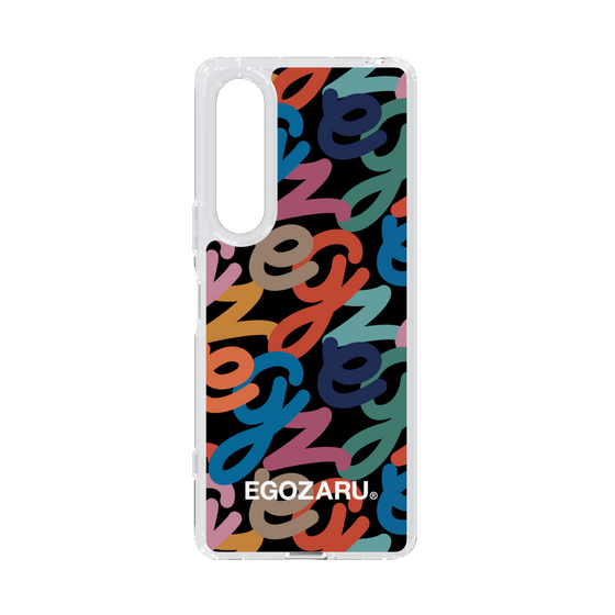 スリムプロテクションケース［ EGOZARU - マルチスクリプト ］