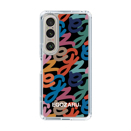 スリムプロテクションケース［ EGOZARU - マルチスクリプト ］