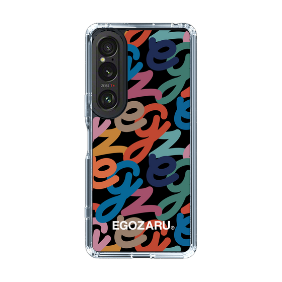 スリムプロテクションケース［ EGOZARU - マルチスクリプト ］