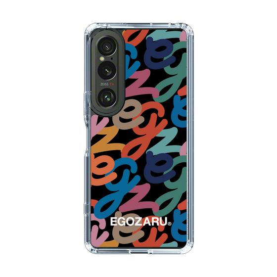 スリムプロテクションケース［ EGOZARU - マルチスクリプト ］