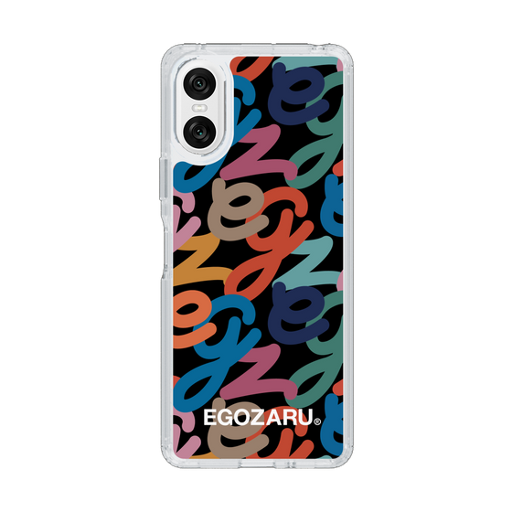 スリムプロテクションケース［ EGOZARU - マルチスクリプト ］