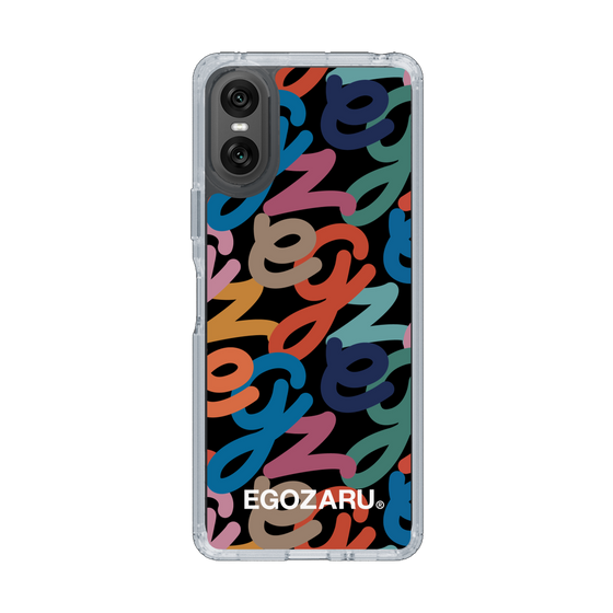 スリムプロテクションケース［ EGOZARU - マルチスクリプト ］