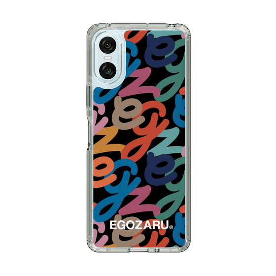 スリムプロテクションケース［ EGOZARU - マルチスクリプト ］