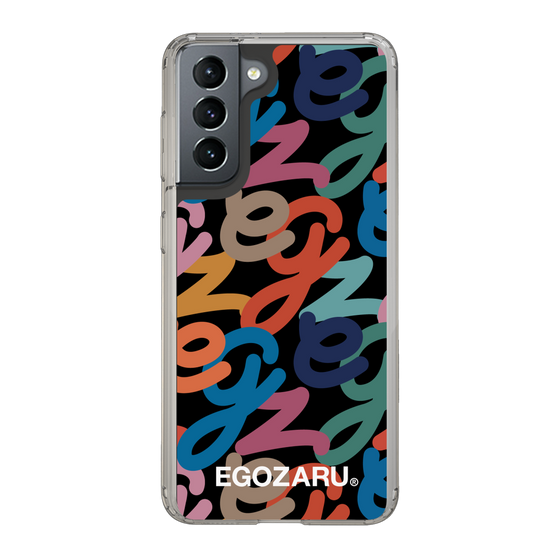 スリムプロテクションケース［ EGOZARU - マルチスクリプト ］