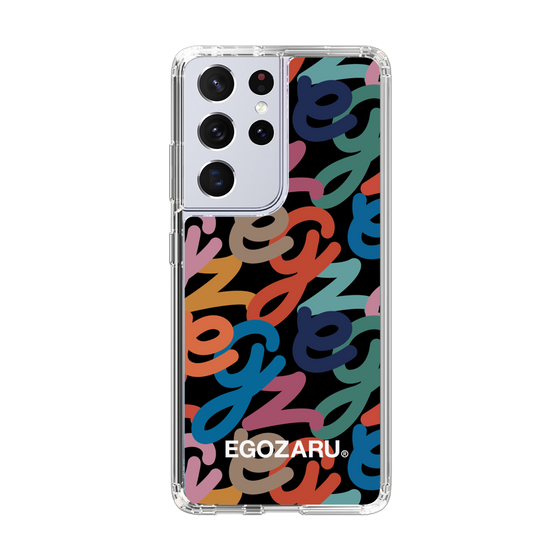 スリムプロテクションケース［ EGOZARU - マルチスクリプト ］