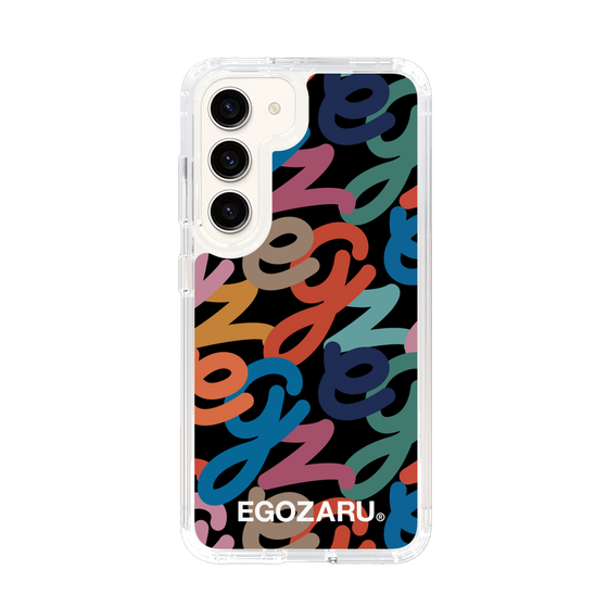 スリムプロテクションケース［ EGOZARU - マルチスクリプト ］