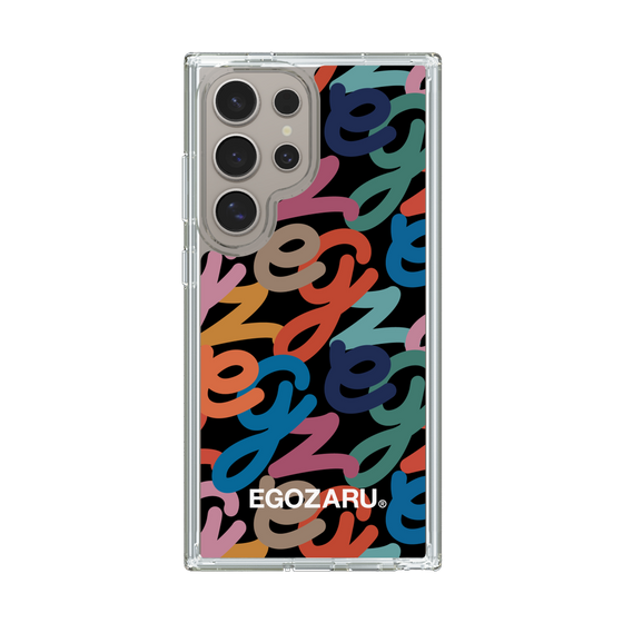 スリムプロテクションケース［ EGOZARU - マルチスクリプト ］