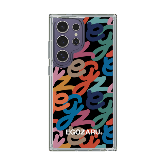 スリムプロテクションケース［ EGOZARU - マルチスクリプト ］