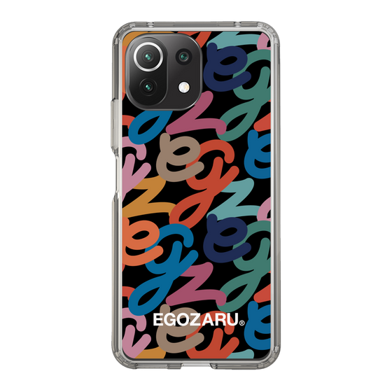 スリムプロテクションケース［ EGOZARU - マルチスクリプト ］