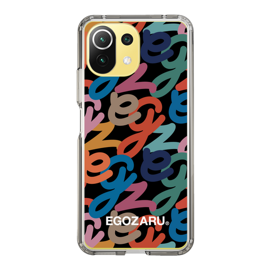 スリムプロテクションケース［ EGOZARU - マルチスクリプト ］