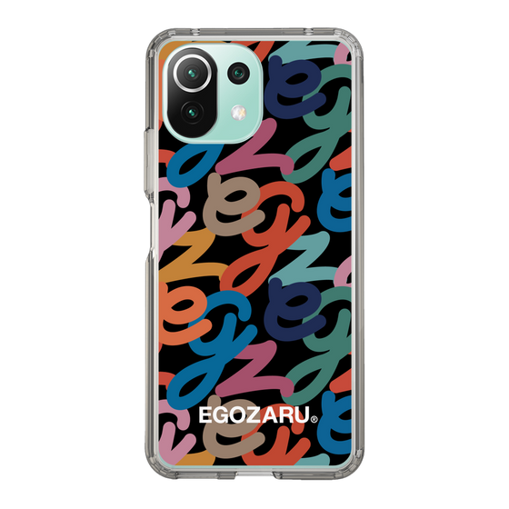 スリムプロテクションケース［ EGOZARU - マルチスクリプト ］