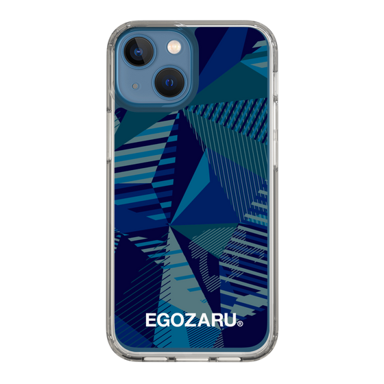 スリムプロテクションケース［ EGOZARU - ワイドジオメトリック ］