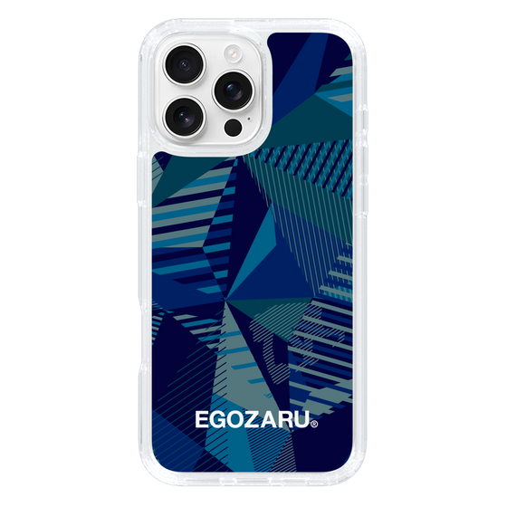 スリムプロテクションケース［ EGOZARU - ワイドジオメトリック ］