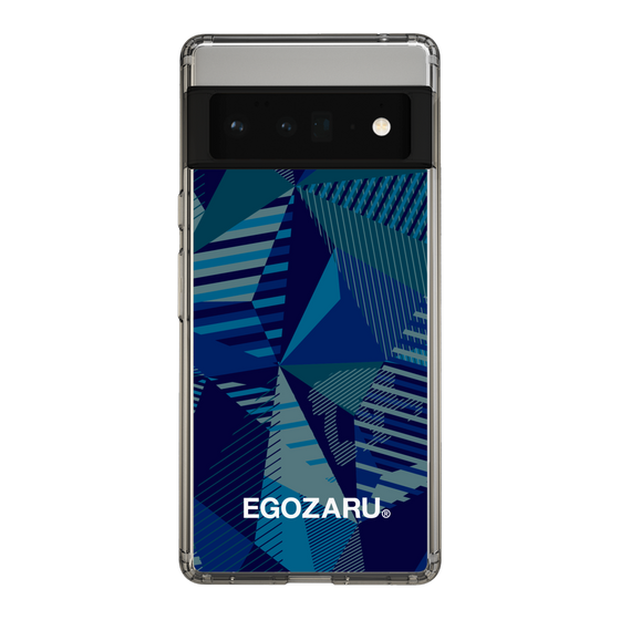 スリムプロテクションケース［ EGOZARU - ワイドジオメトリック ］