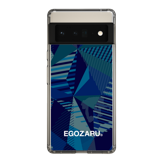 スリムプロテクションケース［ EGOZARU - ワイドジオメトリック ］