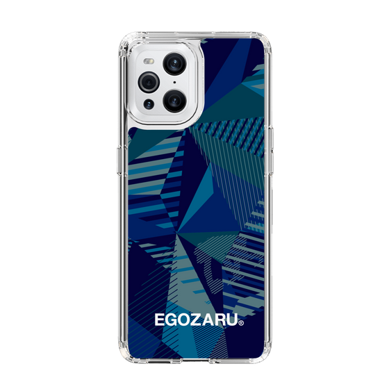 スリムプロテクションケース［ EGOZARU - ワイドジオメトリック ］