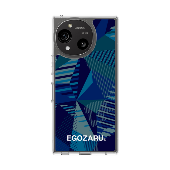 スリムプロテクションケース［ EGOZARU - ワイドジオメトリック ］