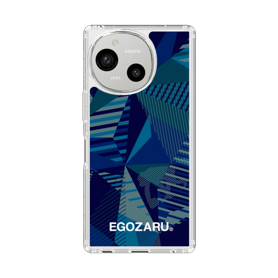 スリムプロテクションケース［ EGOZARU - ワイドジオメトリック ］