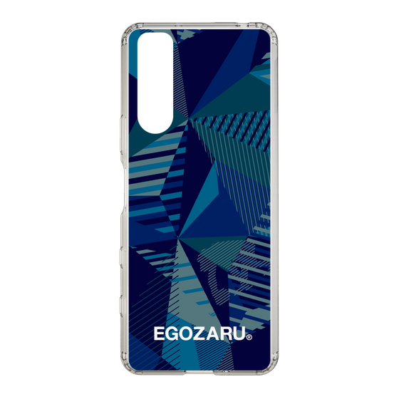 スリムプロテクションケース［ EGOZARU - ワイドジオメトリック ］