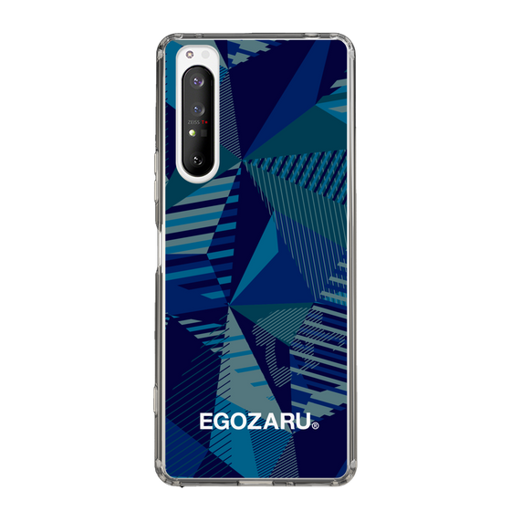 スリムプロテクションケース［ EGOZARU - ワイドジオメトリック ］