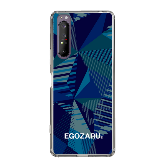 スリムプロテクションケース［ EGOZARU - ワイドジオメトリック ］