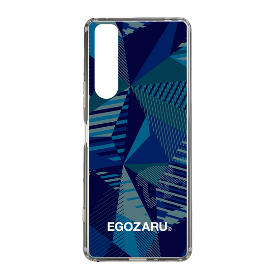 スリムプロテクションケース［ EGOZARU - ワイドジオメトリック ］