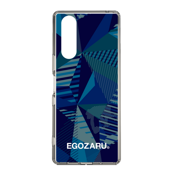 スリムプロテクションケース［ EGOZARU - ワイドジオメトリック ］